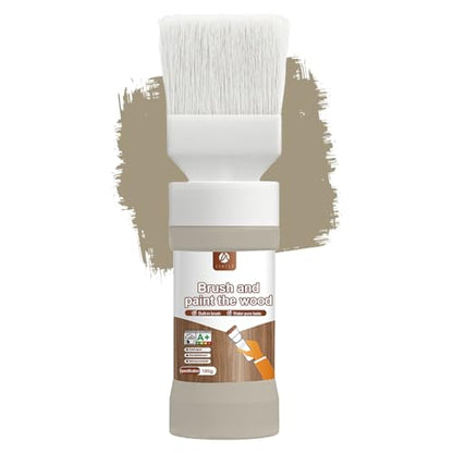 Amber Touch-Up Paint for Furniture, Cabinets, Wood, Metal No Sanding, Fast Drying, Water Based Multi Surface, 6.35 oz - color: Amber
