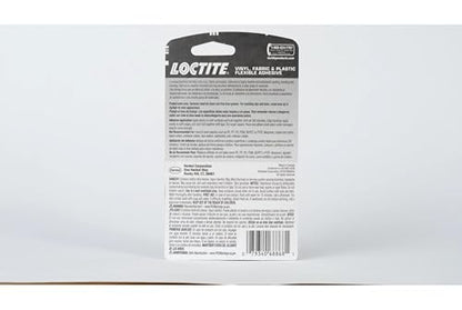 Loctite Vinyl Fabric & Plastic Repair Flexible Adhesive, 1 oz, Pack of 6, Squeeze Tube