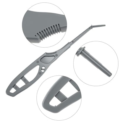 QWORK Caulking Tool Kit, Silicone Finishing Tools with 9 Interchangeable Pads for Tight Areas