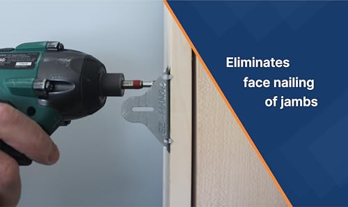 Premium Door Installation Kit - Strongest Door Installation on The Market. Includes 11 Brackets and All Screws