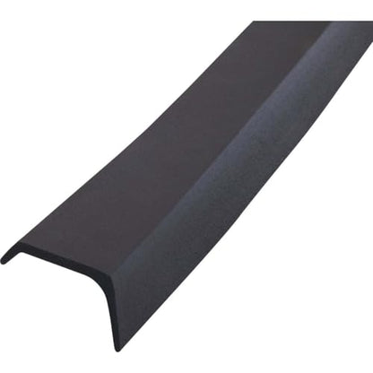 M-D Building Products 03723 9 ft. Black Rubber Garage Door Bottom Seal - size: 9 Ft.