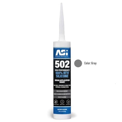 White Food Grade Silicone Sealant - 2.8 oz Squeeze Tube