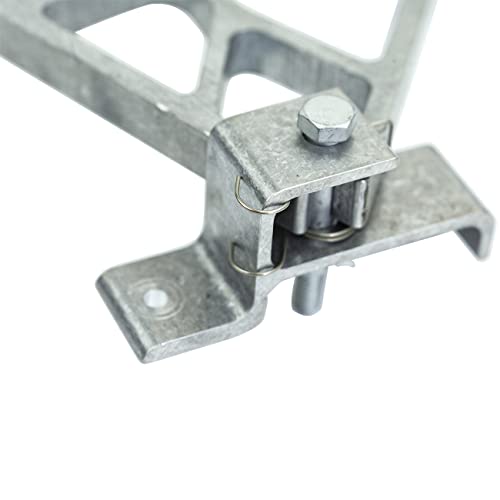 Aluminum Extension Ladder Locks for Werner 28-11 Rung Lock Kit - color: Silver