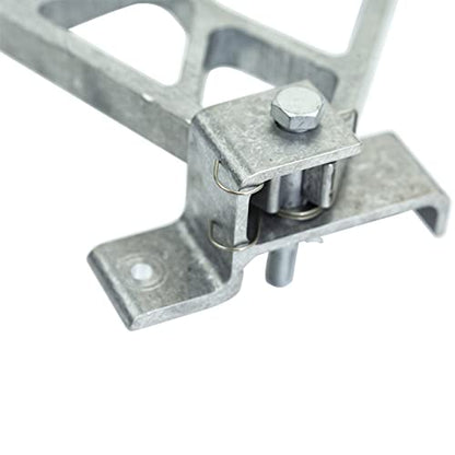 Aluminum Extension Ladder Locks for Werner 28-11 Rung Lock Kit - color: Silver