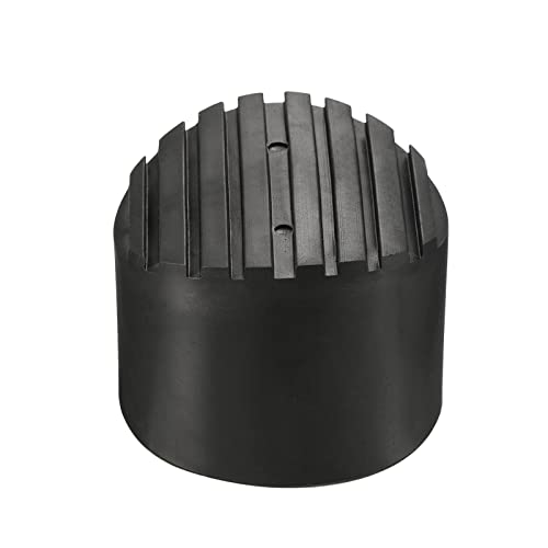 MECCANIXITY Ladder Non-Slip Feet Mat 68mm ID Rubber Round Telescopic Ladder Accessories Pad Cover Cushion for Ladder Protection Black Pack of 4 - size: 68mm