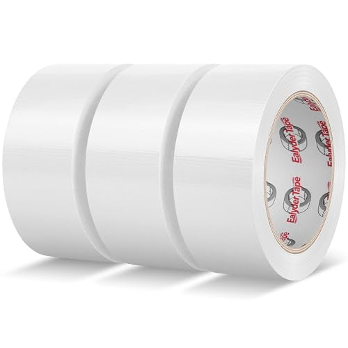 Professional Heavy-Duty Duct Tape 2 Inches x 30 Yards, 3 Pack Waterproof Cloth Gaffer Tape for Indoor/Outdoor Use, Repairs, Bundling, Sealing & DIY, White - size: White, 3 Rolls - 2In x 30Yd