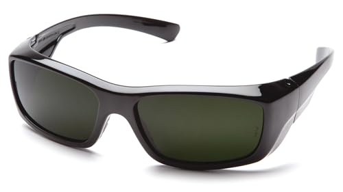 Pyramex Safety Shade 3.0 Safety Glasses, Scratch-Resistant (SB7950SF) - color: Ir 5.0 Filter Lens/ Black Frame