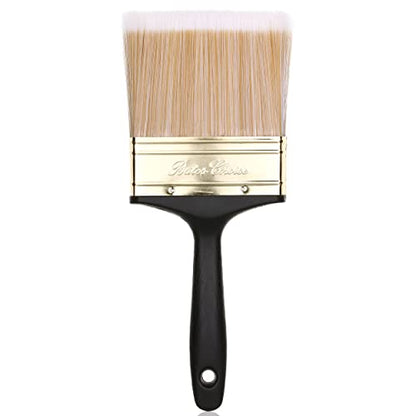 Bates- 4 Inch, Soft Tip Paint Brushes for Walls, Trim Paint Brushes, Stain Brush, Paint Brushes for Painting Walls, Oil Paint Brush - size: 4 Inch, 1 Pack
