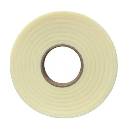 VelTherm Self-Adhesive Foam Weather Stripping for Doors & Windows - Seal Drafts, Noise, Dust & Light - Insulating Tape for AC Efficiency in Summer & Warmth in Winter - Easy Cut, 13Ft, Yellow