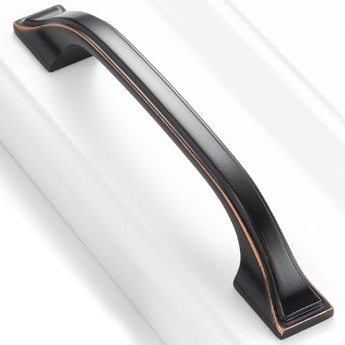 30 Pack Oil Rubbed Bronze Cabinet Pulls 3-3/4 Inch Brushed Bronze Cabinet Handles Bronze Hardware for Kitchen Cabinets 8222 Drawers Bedroom Dresser Bathroom Vanity Cupboard - color: Oil Rubbed Bronze, size: 3-3/4 Inches, style: 30 Pack Arch Pull