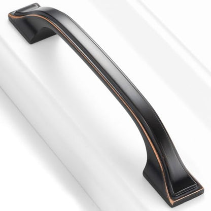 20 Pack Oil Rubbed Bronze Cabinet Pulls 3-3/4 Inch Brushed Bronze Cabinet Handles Bronze Hardware for Kitchen Cabinets 8222 Drawers Bedroom Dresser Bathroom Vanity Cupboard - color: Oil Rubbed Bronze, size: 3-3/4 Inches, style: 20 Pack Arch Pull