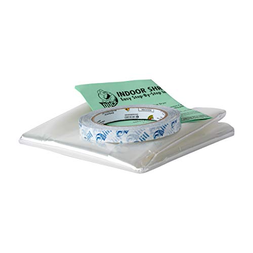 Duck 286218 Extra Large Patio Door Shrink Film Window Insulation kit, 1, Crystal Clear - size: 1 Pack