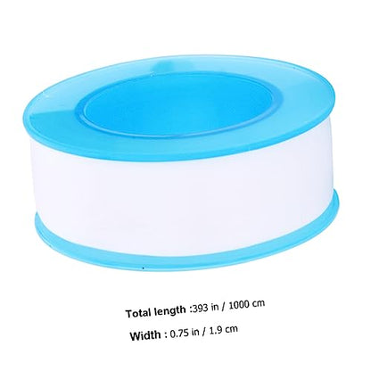 10 Rolls PTFE Sealing Tape Thread Seal Tapes for Plumbing Leak Prevention for Pipe Fittings and Garden Hose Taps