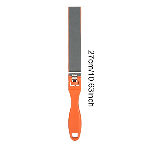Sanding Stick Polishing Sandpaper, Flat File Sanding Strips Jewelry Grinding Polishing Maintenance Tools with Handle Manual Replaceable Abrasive Paper Clip Wood Metal Furniture Restoration Cabinets