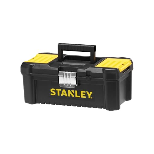 Stanley STST1-75515 Toolbox "Essential" with metal latches, Black/Yellow