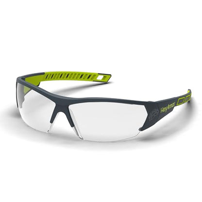 HexArmor MX250 Clear Safety Glasses for Men and Women | Anti-Fog | Scratch Resistant Wrap Around Lenses | Modern-Safety Glasses | Metal-Free | Certified ANSI Z87 | 100% UV Protected Eyewear - color: Clear / Trushield
