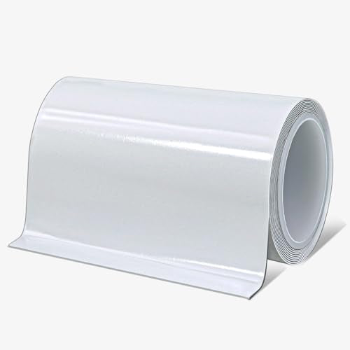 Tikfoam Waterproof Repair Tape for Fabric, Plastic, Awning, RV Underbelly, Tarp, Tent, Sail and Boat Cover Outdoor Repair Patch, Heavy Duty,4 Inch x 10FT White - color: White, size: 4 inch x 10FT