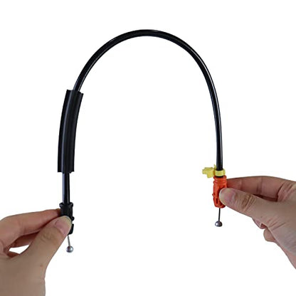 16.5" Door Latch Cable Compatible with 2007-2014 Chevy Silverado Tahoe Yukon Sierra Escalade, Driver/Passenger Side Front Doors for Power Door Locks - Replace 25880301 25876384 924-360 - size: 16.5" Door Latch Release Cable