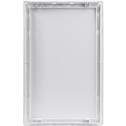 Vent Systems White ABS Plastic Access Panel 10 x 16 Inch (Cut-Out) - Access Door for Drywall, Wall, Ceiling - Electrical, Plumbing Service Wall Hole Cover - Inspection Door - 11 x 16.5 Inch (Outer) - size: 10 X 16 Inch / 250 X 400 Mm