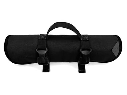 Under NY Sky Tool Roll Organizer, Heavy-Duty Wrench Bag, Portable Hand Tool Pouch for Mechanics, Electricians, and Hand Tools - color: 14 Slots Black