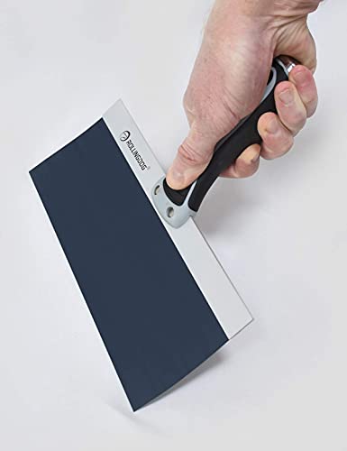 ROLLINGDOG 5 PC Putty Knife Set- Include 1", 3" and 5" Spackle Knife, 1.5" Chisel Scraper, 10" Taping Knife for Drywall Repair