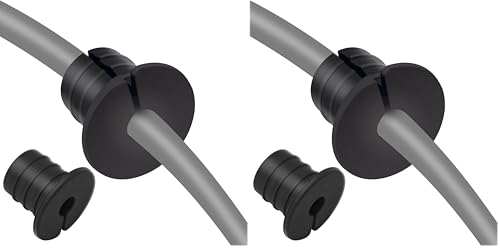 Cable Grommet Routing Kit for Starlink for 3/4 inch Wall Hole, Starlink Accessories, Silicone Cable Wall Pass, Starlink Anti-Slip Wall Grommets for Cables (3/4 inch) 2 Pcs (Pack of 2) - size: 3/4 inch 2pcs (Pack of 2)