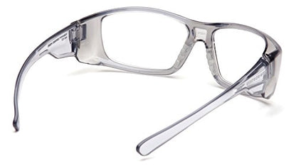 Pyramex Safety SG7910DRX Emerge Gray Clear - color: Clear Reader Customized Lens/ Gray Frame