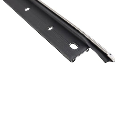TRQ Door Window Belt Weatherstrip Kit Compatible with 1980-1990 Chevrolet Caprice 1980-1985 Impala Oldsmobile 98 Custom Cruiser Delta 88 1983-1986 Pontiac Parisienne