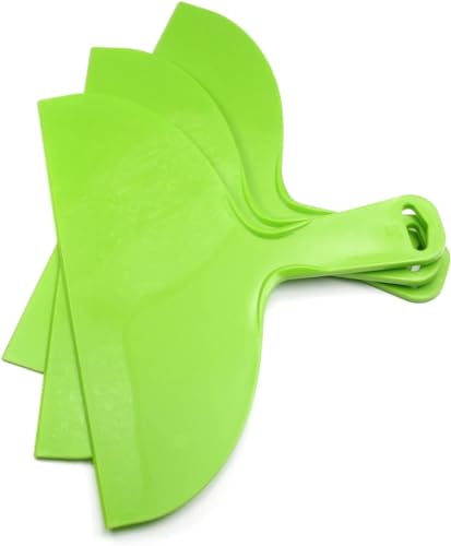 Utoolmart Putty Scraper 8" Plastic Flexible Putty Knives Spreader for Taping Drywall Wall Painting Green 3Pcs - size: 8 inch