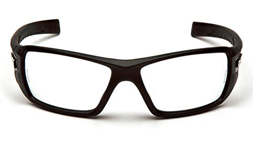 Pyramex SB10410D Velar, Black Frame/Clear Lens - color: Black Frame / Clear Lens