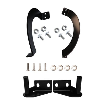 BCA001 Left & BCA002 Right Side Grill Lid Door Stop Arc, 74050 & 74051 Grills Lid Hinge Kit W/Screws, Fits Pro Series 22, Tailgater 20, Century 885, Eastwood 22