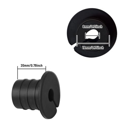 Cable Grommet Routing Kit for Starlink for 3/4 inch Wall Hole, Starlink Accessories, Silicone Cable Wall Pass, Starlink Anti-Slip Wall Grommets for Cables (3/4 inch) 2 Pcs (Pack of 2) - size: 3/4 inch 2pcs (Pack of 2)