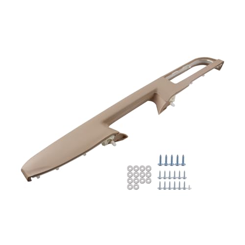 80995 Passenger Side Front Armrest Repair Kit with Door Handle (Right) 27inch Compatible with Chevrolet Chevy GMC Sierra Tahoe Suburban Silverado 2010-2014 Replace OE# 84127280 - color: Tan, size: Passenger Side
