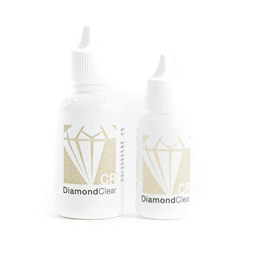 DiamondClear Windshield Repair Resin CR - Glass Nano Repair Fluid for Fixing Long Cracks - 15cc