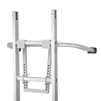 VEVOR Ladder Stabilizer, Heavy Duty Steel Ladder Roof Hook, Ladder Stabilizer with Wing Span/Wall Extension Accessory, Stable Ladder Standoff Arms for Roof Gutter with Anti-Slip Rubber Feet - size: KH-WD02