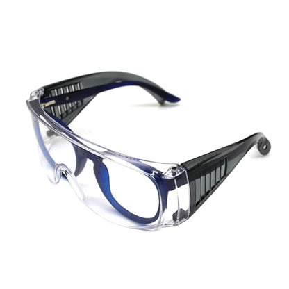 JING LEI Anti Fog Safety Glasses, Safety Goggles Over Eyeglasses, Anti Dust Impact Scratch Resistant Splash Proof Chemical Wrap Around Eye Protection for Lab Nurses Workers Architect Men and Women - color: Gray