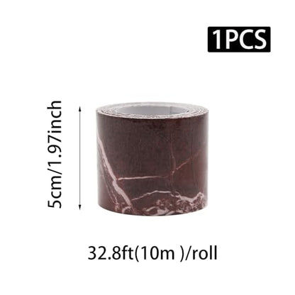 Lilaly 2 inches x 32 feet Wood Grain Repair Tape,Wood Grain Tape,Widely Used for Tables, Doors, Floor and DIY(Purple Red) - color: Purple Red