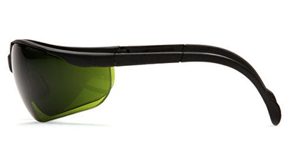 Pyramex Venture II Safety Eyewear, Indoor/Outdoor Mirror Anti-Fog Lens - color: Ir 3.0 Lens/ Black Frame