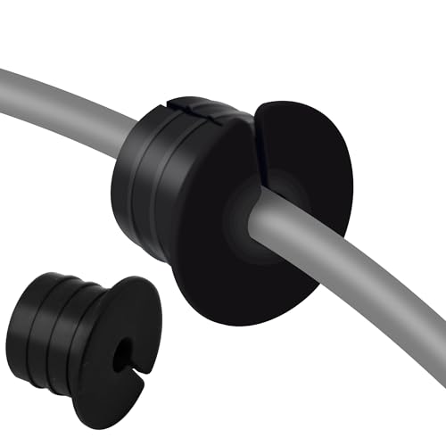 Cable Routing Kit for Starlink for 1 inch Wall Hole, Wall Bushing Grommet, Starlink Accessories, Silicone Cable Wall Pass, Starlink Anti-Slip Wall Grommets for Cables (1 inch) 2 Pcs - size: 1 inch 2pcs
