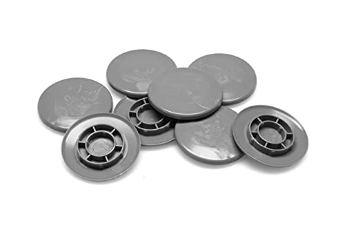 GorillaGlides CB504 Replacement Slider Cap Inserts for GorillaGlides Model CB503 2 Inch Plastic Glides (8 Caps) Snap in - size: 2 Inch