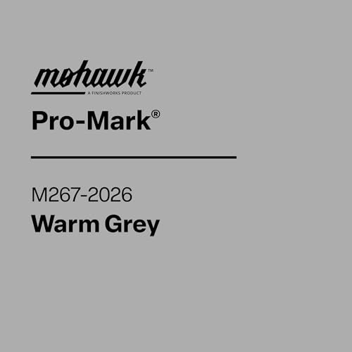 Pro-Mark Touch Up Wood Markers (Warm Grey)- for Scratch Repair and Touch-Ups on Wood Furniture: Tables, Desks, Frames, Bed Posts and Trim- by Mohawk Finishing Products - color: Warm Gray