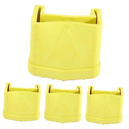 POPETPOP 4pcs Professional Ladder Feet Protectors Non-Slip Stair Treads Safety Devices for Ladders Home Use - color: Yellow