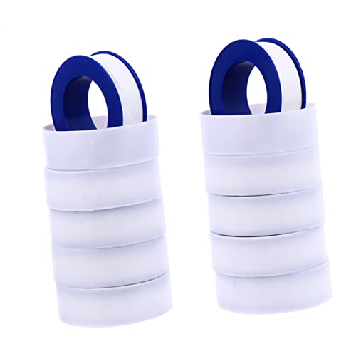 iplusmile 20pcs PTFE Thread Sealing Tape Pipe Sealant for Leak Prevention Adhesive Tape Suitable for All Threaded Plumbing Fittings Maintenance