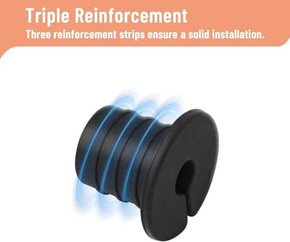 Cable Routing Kit for Starlink for 3/4 inch Wall Hole 10 Pcs, Starlink Accessories, Silicone Cable Wall Pass, Starlink Anti-Slip Wall Grommets for Cables (3/4 inch) - size: 3/4 inch 10pcs
