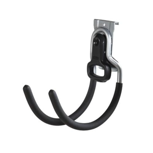 Rubbermaid FastTrack Utility Hook Garage Wall/Tool Hanger Wall Mount and Heavy Duty Tool Hanger for Home/Garage/Wall/Shed Organization - size: 1 Count (Pack of 1), style: Utility Hook