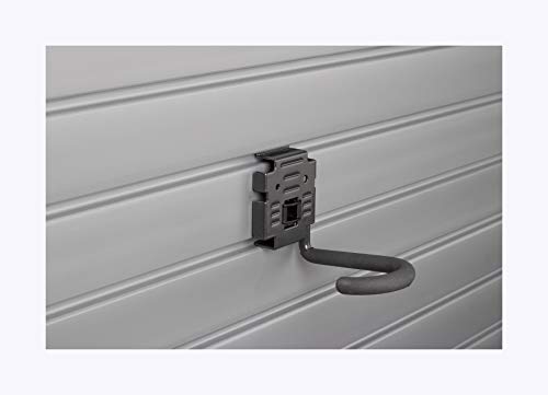 HandiWall 5" Bike Hook with Locking Bracket for Bike Storage on Garage Slatwall Panels