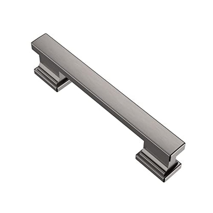 Alzassbg 10 Pack Brushed Black Nickel Cabinet Pulls, 3-3/4 Inch(96mm) Hole Centers Kitchen Cabinet Handles for Cabinets and Drawers AL3061BBN - color: Brushed Black Nickel, size: 3-3/4" Hole Center