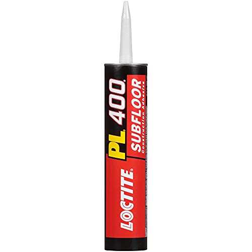Loctite PL 400 Subfloor Heavy Duty Adhesive, 10 fl oz, Cartridge - size: Single/10 Ounce