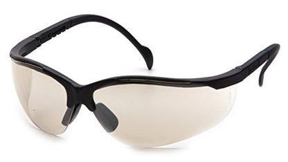 Pyramex Venture II Safety Eyewear, Indoor/Outdoor Mirror Anti-Fog Lens - color: Clear Lens/ Slate Gray Frame