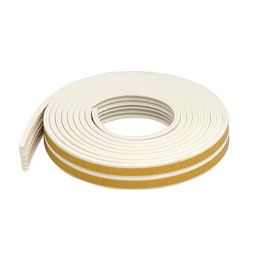 M-D Building Products 02618 1/8 in. x 3/8 in. x 17 ft. White Premium Rubber Window Seal for Ex-Small Gaps - color: White, size: 1/8 in. x 3/8 in.